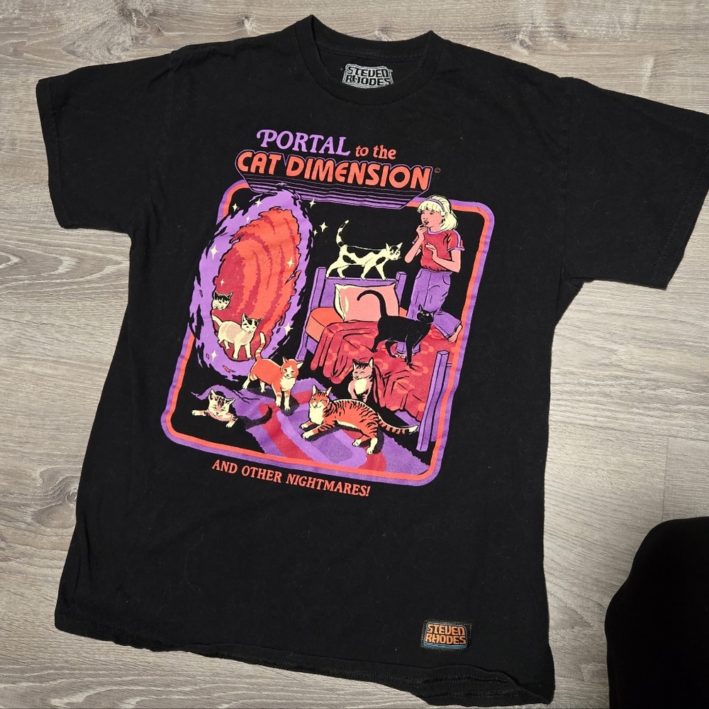 "Portal to the Cat Dimension" T-Shirt